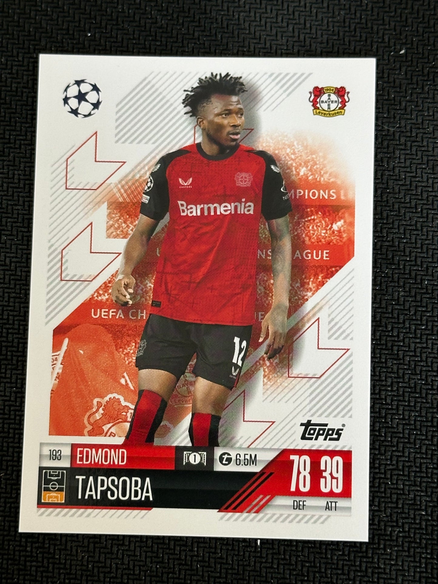 Edmond Tapsoba #193 Match Attax 24/25