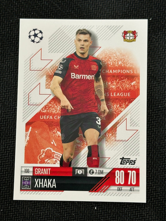 Granit Xhaka #198 Match Attax 24/25