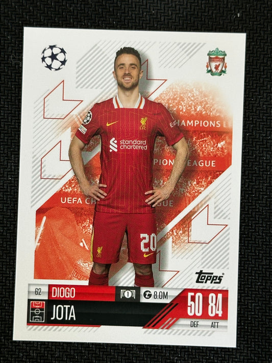 Diogo Jota #62 Match Attax 24/25