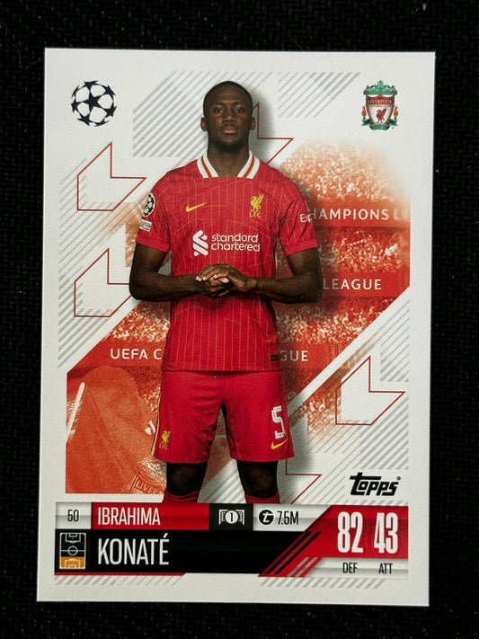 Ibrahima Konate #50 Match Attax 24/25