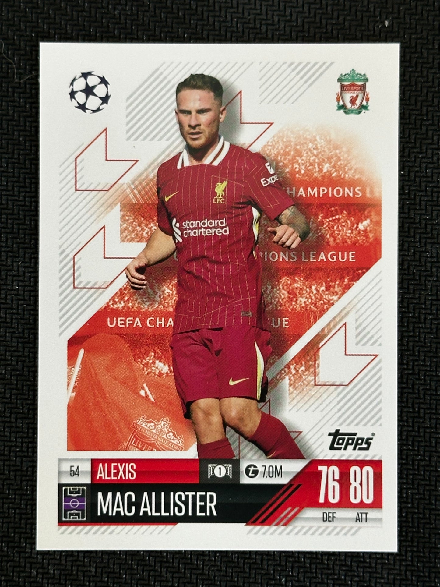 Alexis Mac Allister #54 Match Attax 24/25