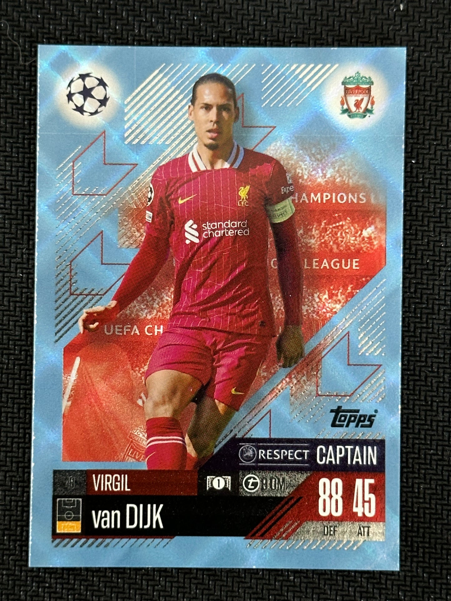 Virgil van Dijk Captain #48 Match Attax 24/25