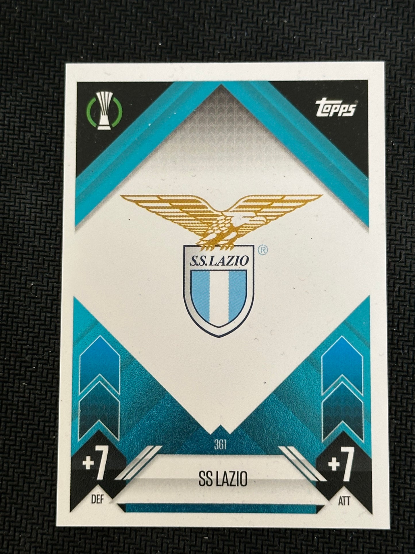 SS Lazio Team Badge #361 Match Attax 24/25