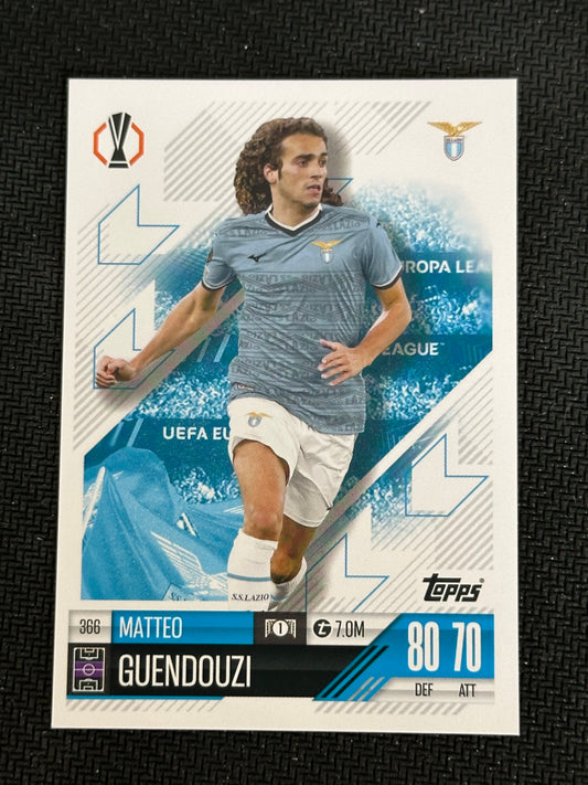 Matteo Guendouzi #366 Match Attax 24/25