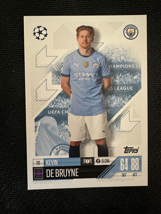 Kevin De Bruyne #20 Match Attax 24/25