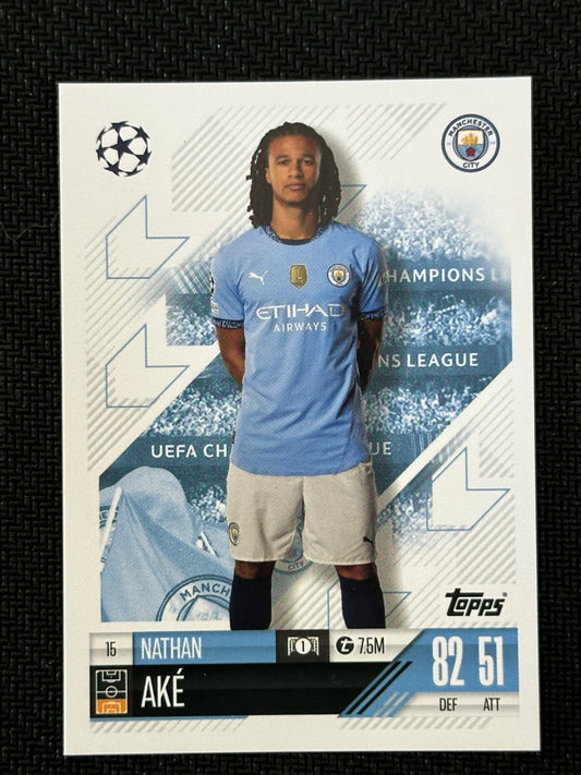 Nathan Ake #15 Match Attax 24/25