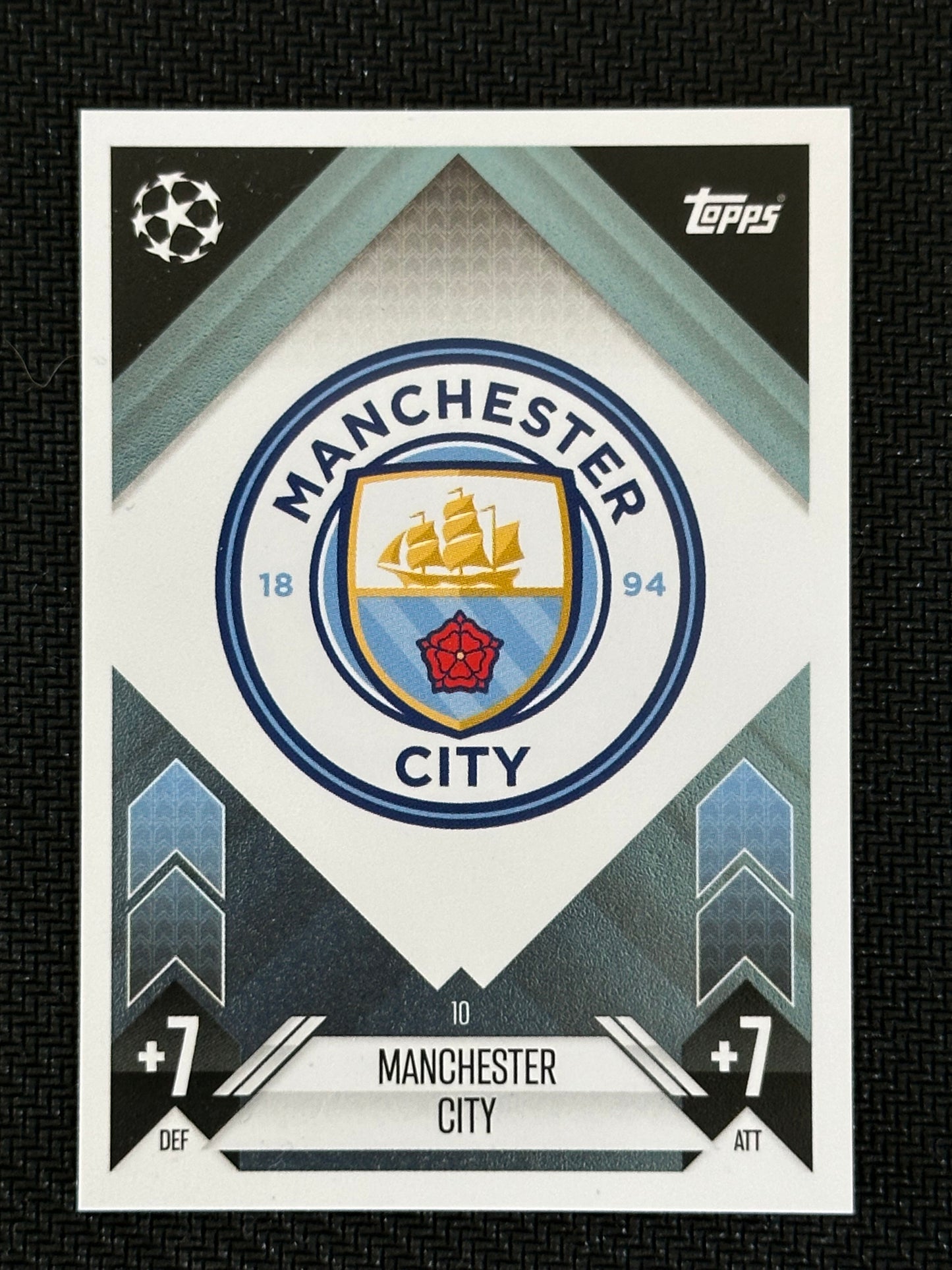 Manchester City Team Badge #10 Match Attax 24/25