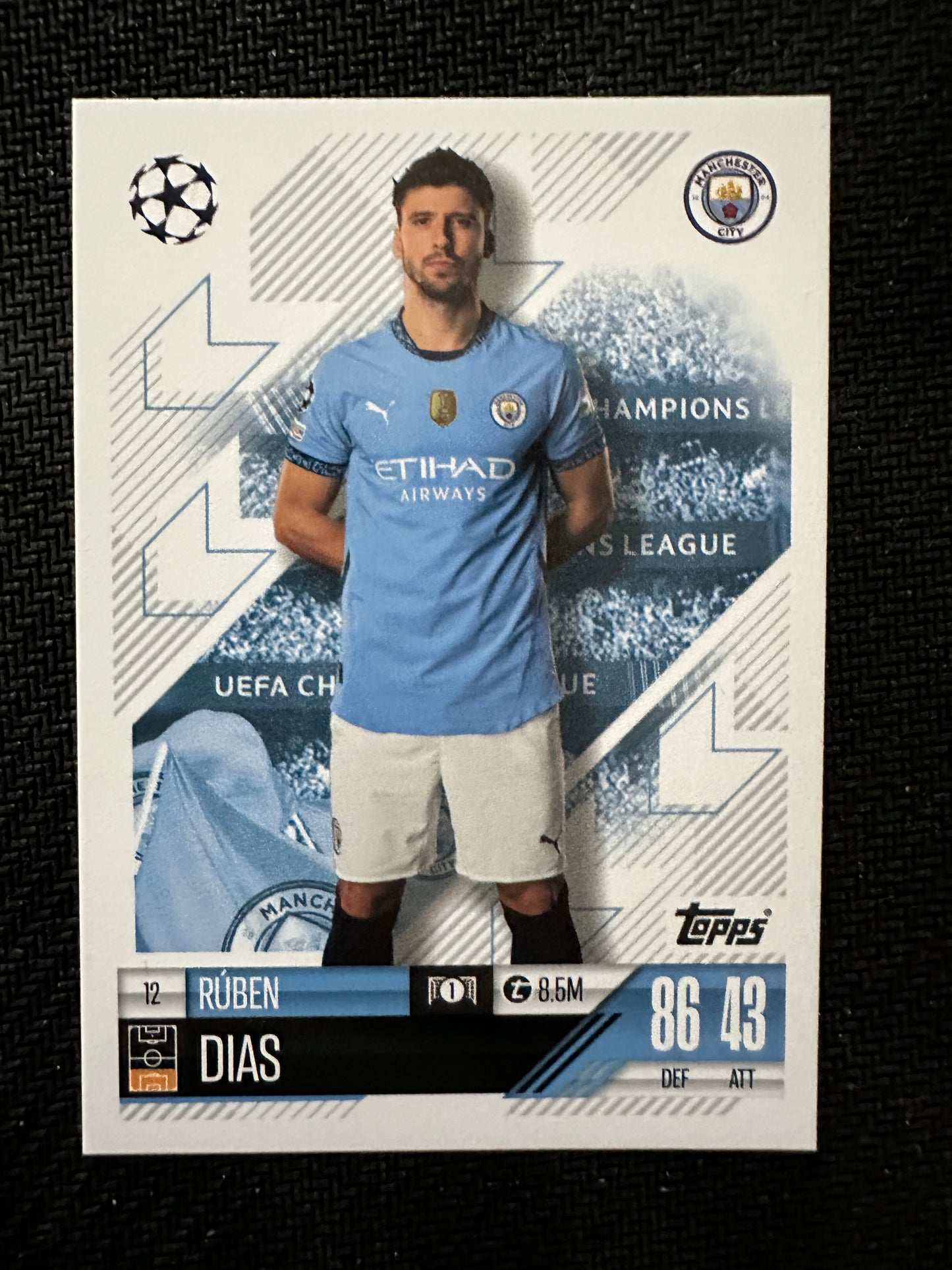 Ruben Dias #12 Match Attax 24/25