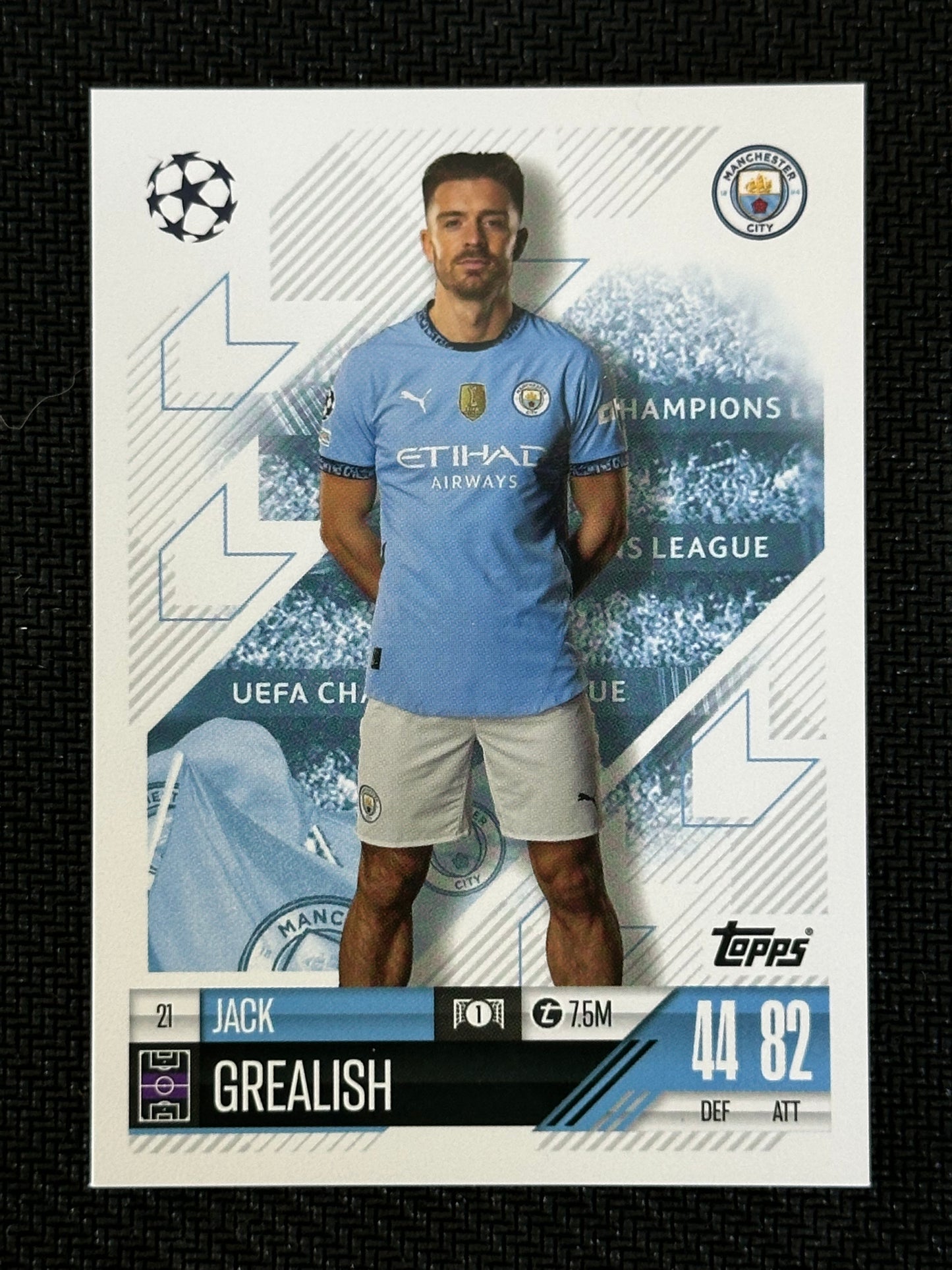 Jack Grealish #21 Match Attax 24/25