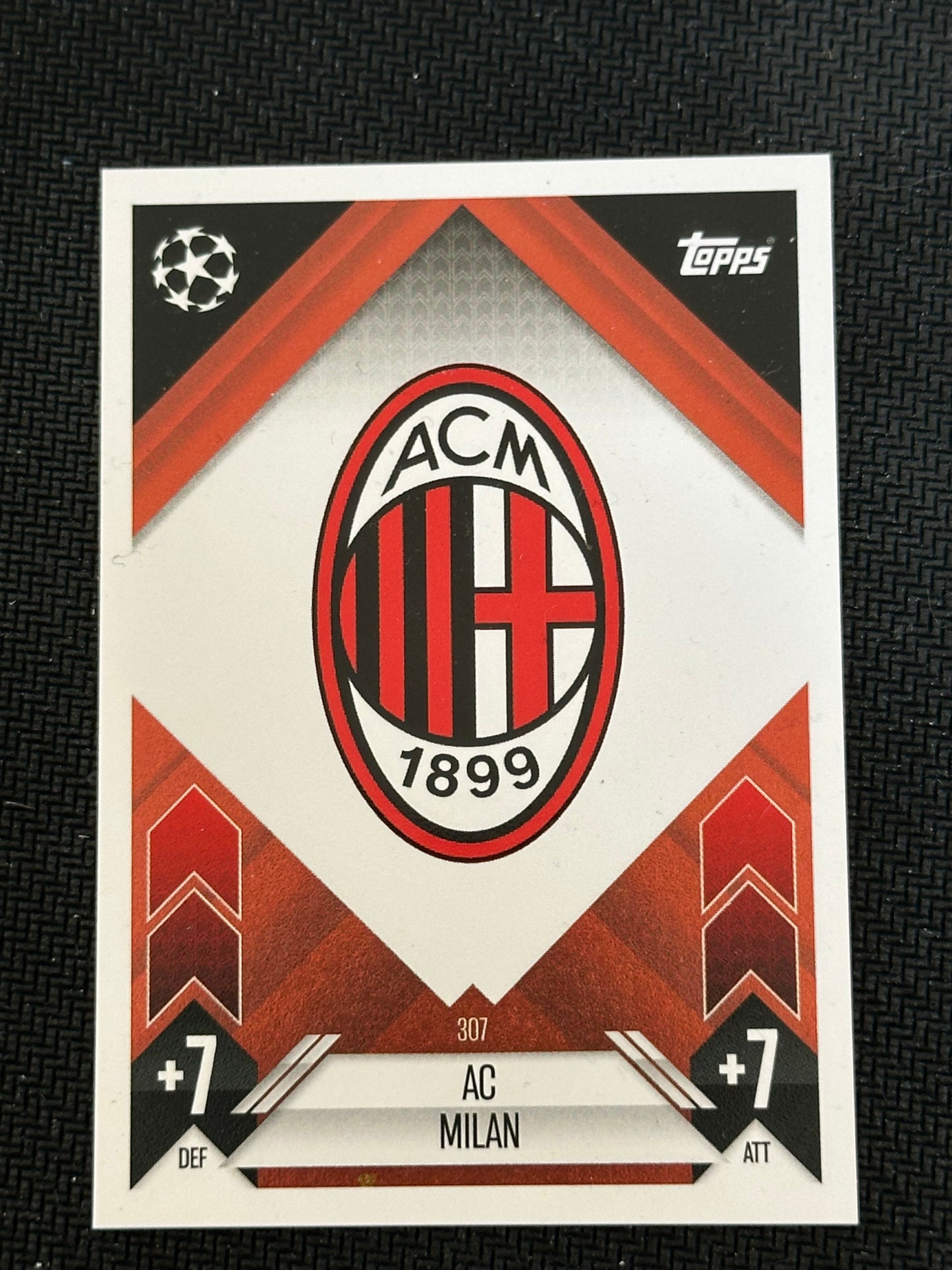 AC Milan Team Badge #307 Match Attax 24/25