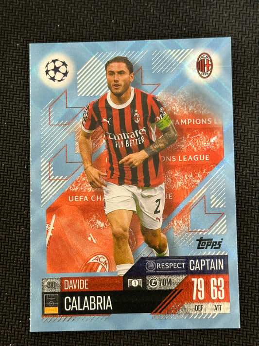 Davide Calabria Captain #310 Match Attax 24/25