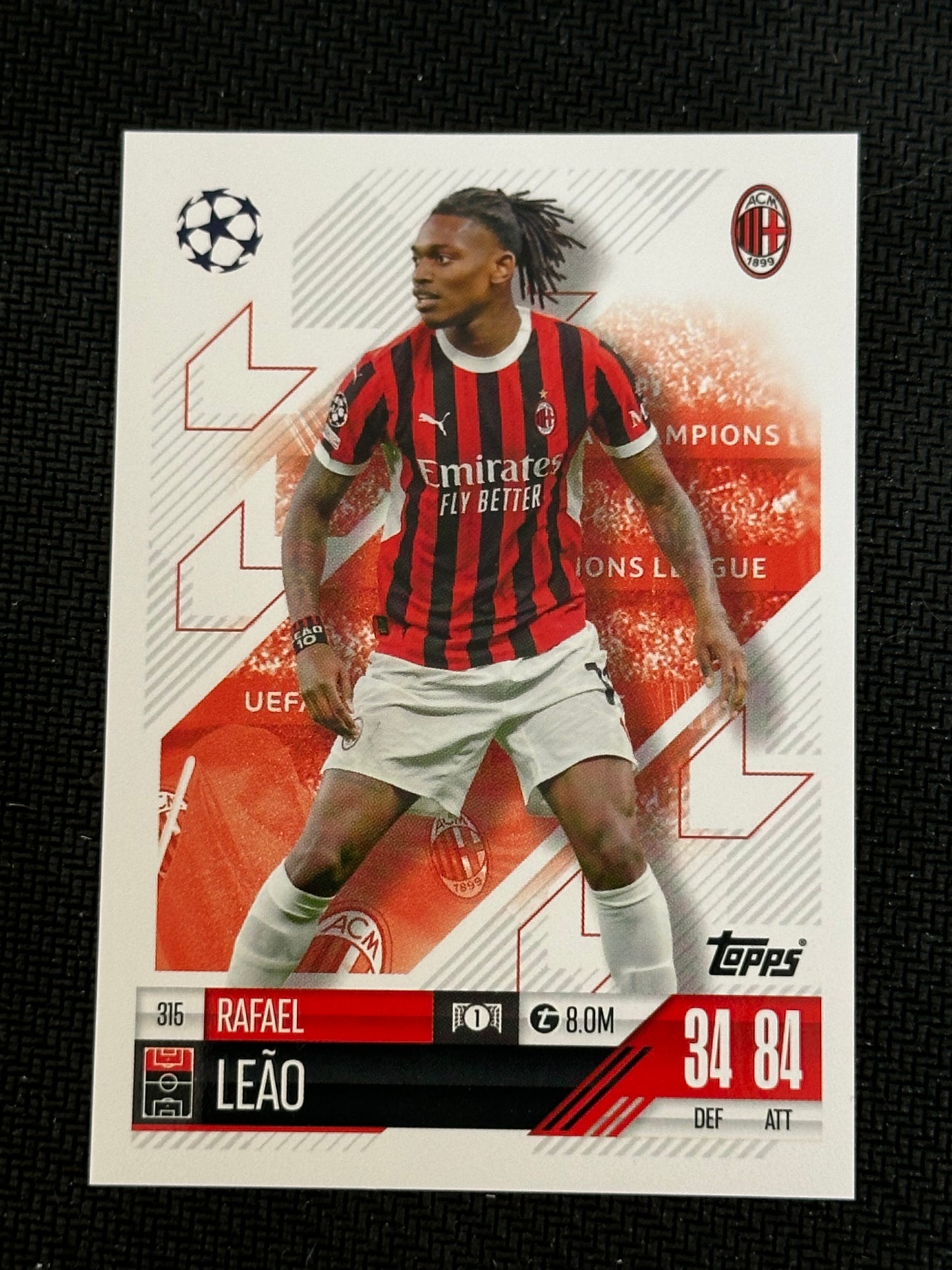 Rafael Leao #315 Match Attax 24/25