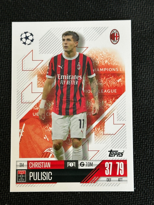 Christian Pulisic #314 Match Attax 24/25