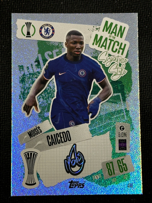 Moises Caicedo #400 Match Attax 24/25