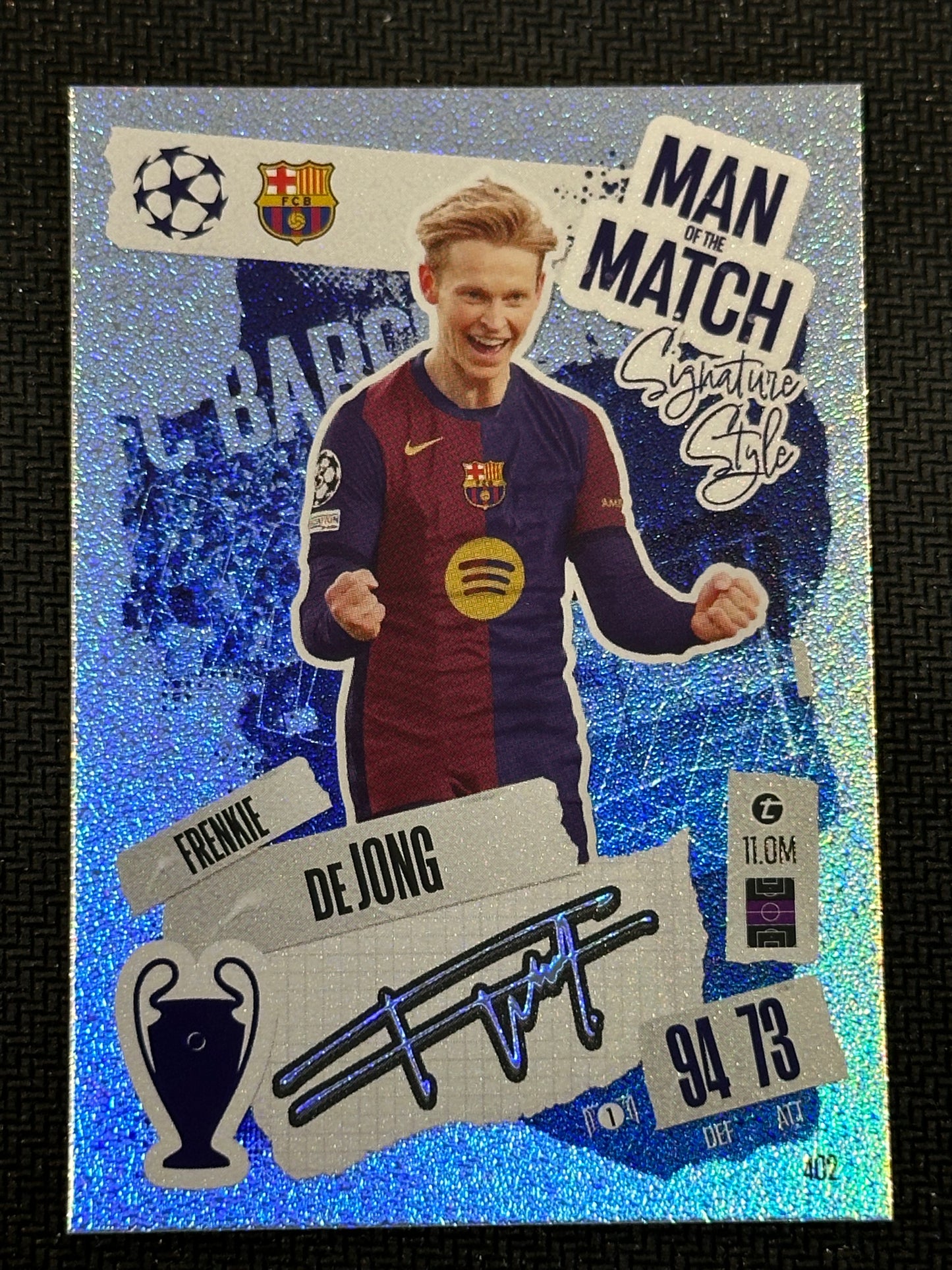 Frankie de Jong #402 Match Attax 24/25