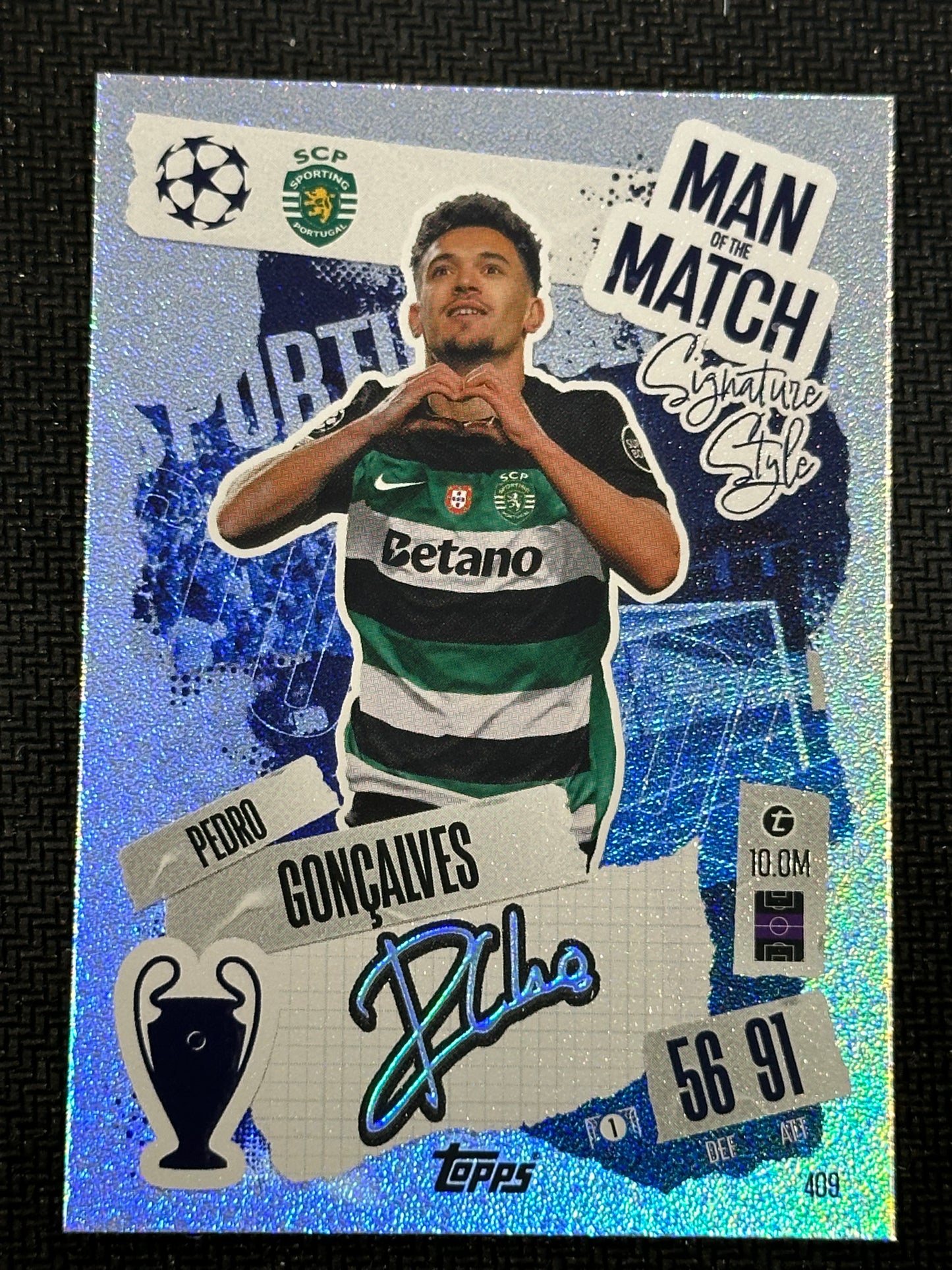 Pedro Goncalves #409 Match Attax 24/25