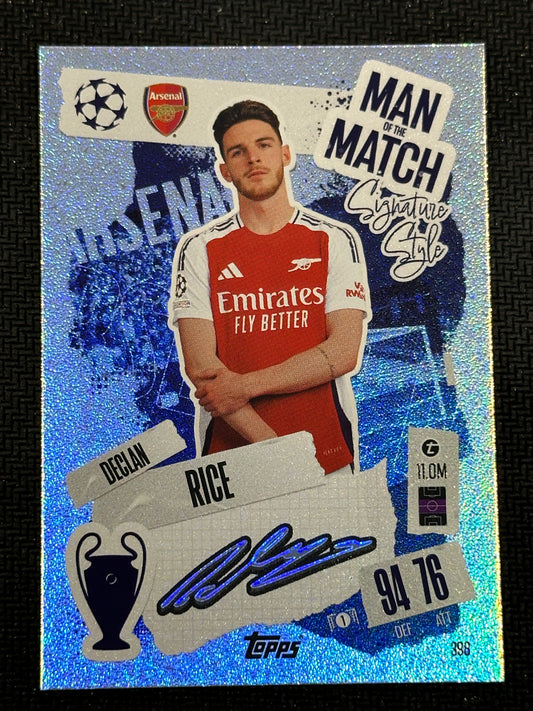 Declan Rice #398 Match Attax 24/25