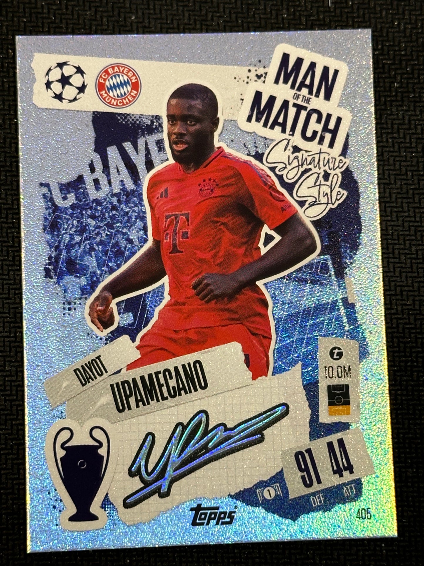 Dayot Upamecano #405 Match Attax 24/25