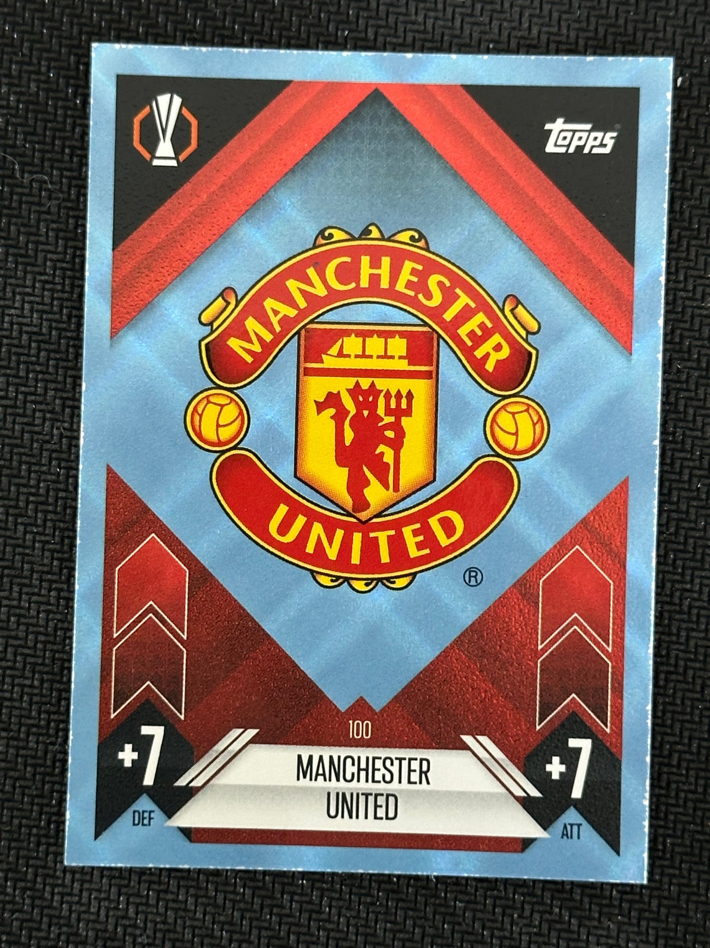 Manchester United Team Badge Alternate #100 Match Attax 24/25