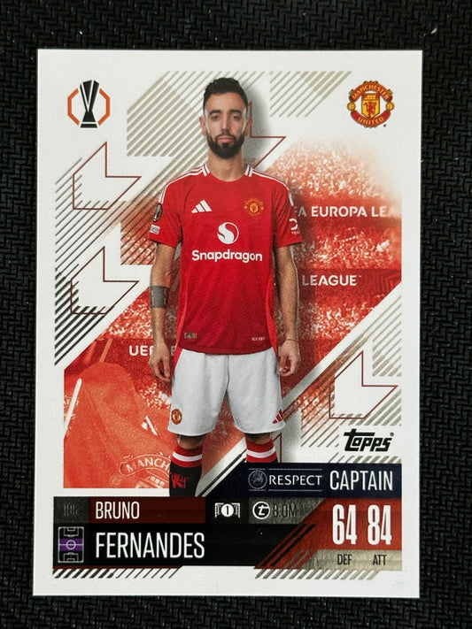 Bruno Fernandes #105 Match Attax 24/25