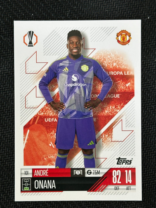 Andre Onana #101 Match Attax 24/25