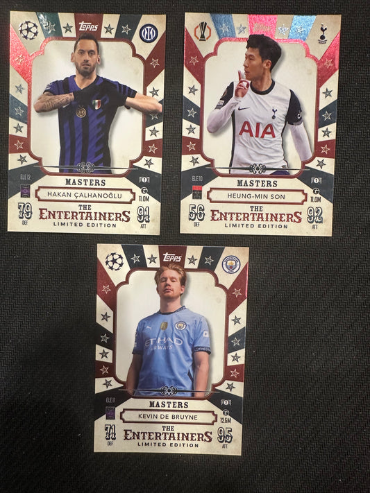 The Entertainers 'Masters' - Mini Tin 4 Match Attax 24/25