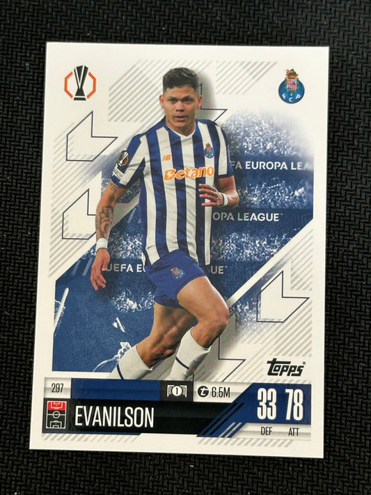 Evanilson #297 Match Attax 24/25