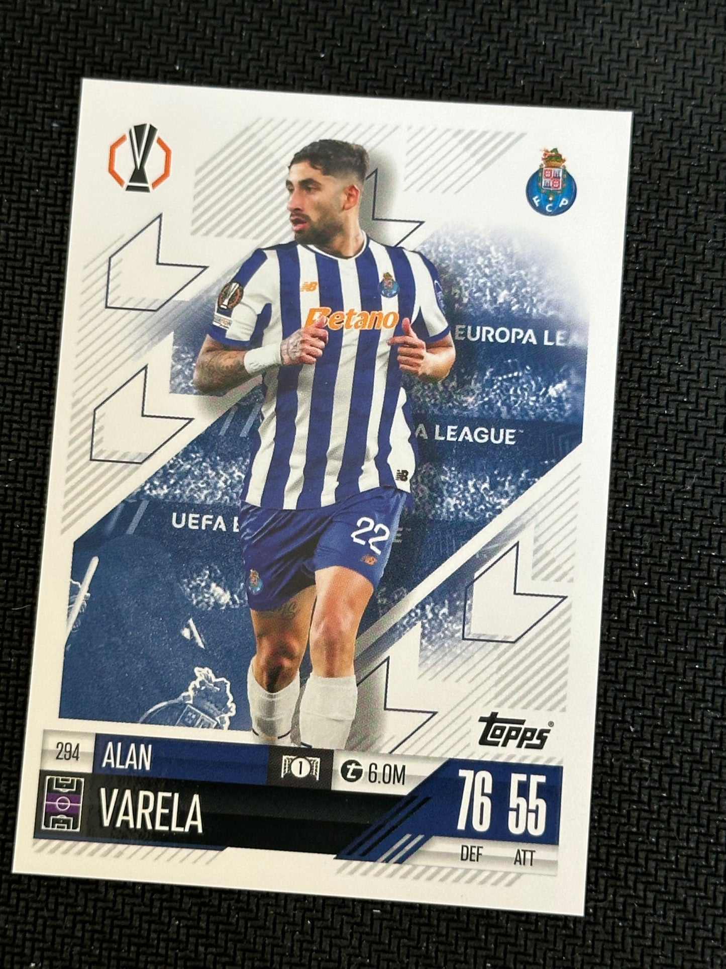 Alan Varela #294 Match Attax 24/25