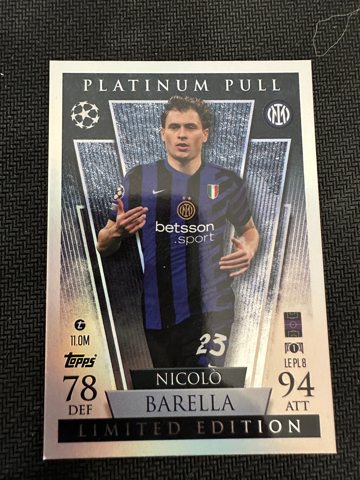 Nicolo Barella #LEPL8 Match Attax 24/25