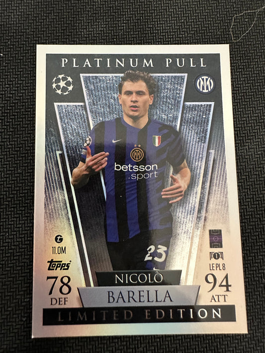 Nicolo Barella #LEPL8 Match Attax 24/25