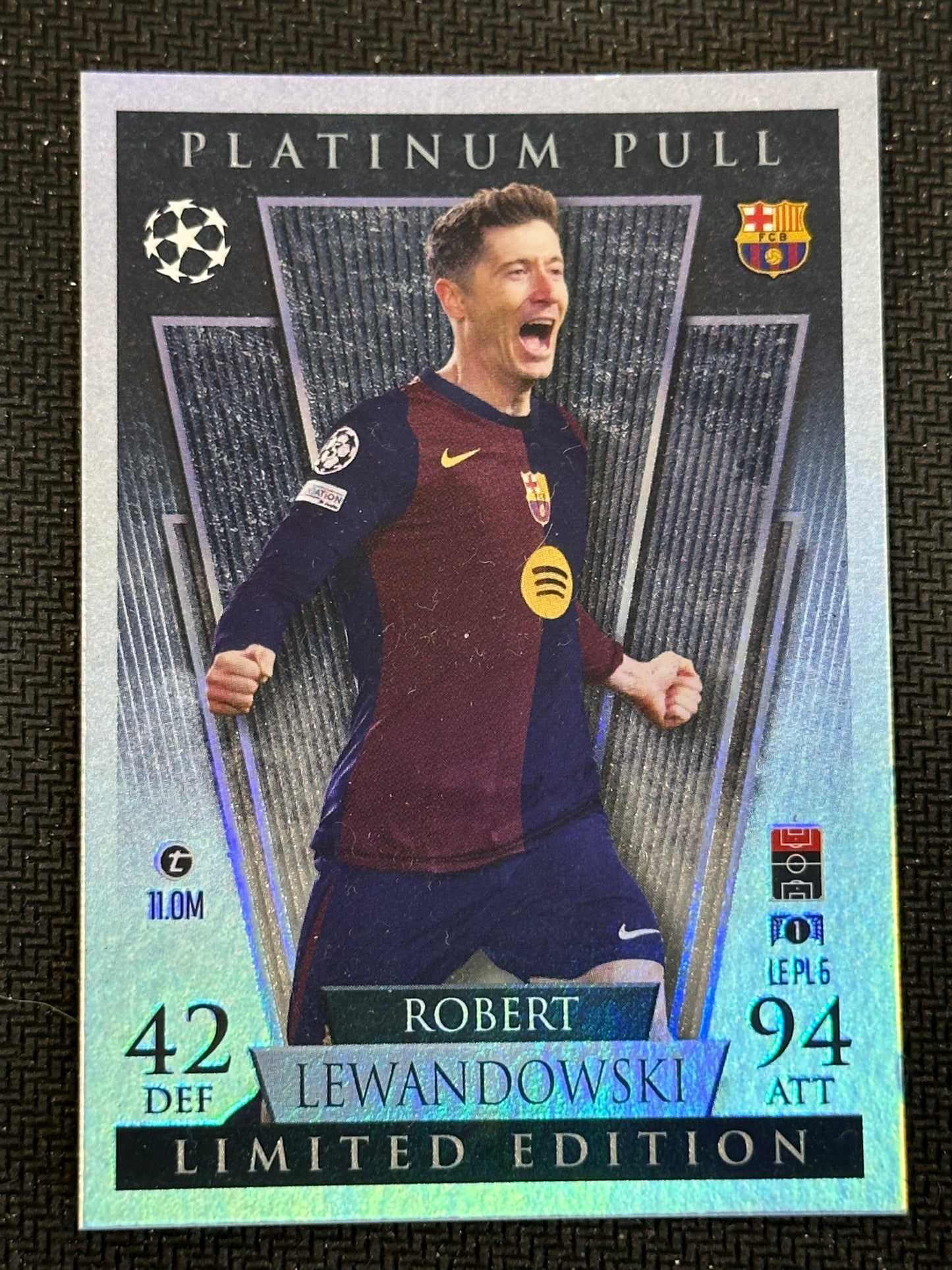 Robert Lewandowski #LEPL5 Match Attax 24/25