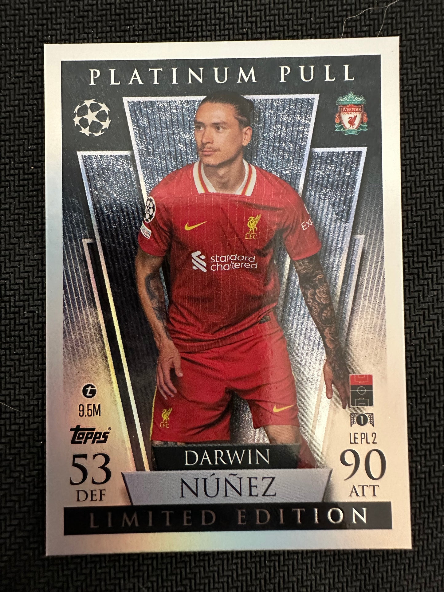 Darwin Nunez #LEPL2 Match Attax 24/25