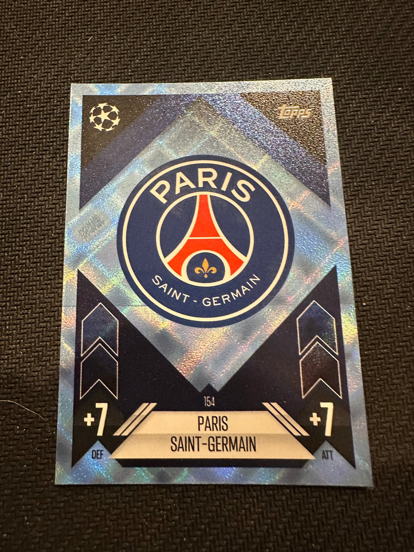 Paris Saint-Germain Team Badge Alternate #154 Match Attax 24/25