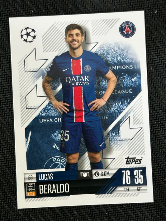 Lucas Beraldo #156 Match Attax 24/25