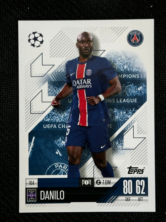 Danilo #164 Match Attax 24/25