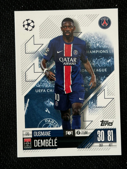 Ousmane Dembele #170 Match Attax 24/25