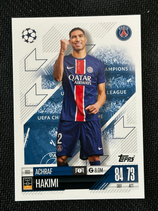 Achraf Hakimi #160 Match Attax 24/25