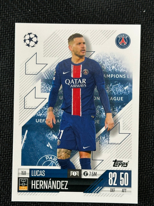 Lucas Hernandez #159 Match Attax 24/25