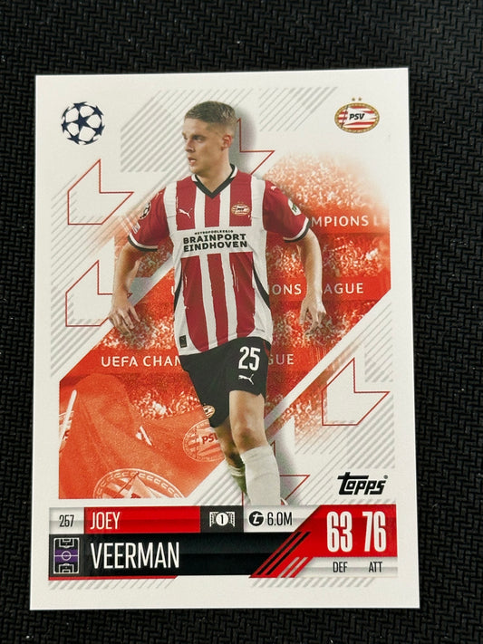 Joey Veerman #257 Match Attax 24/25