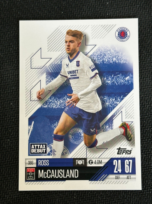 Ross McCausland #386 Match Attax 24/25