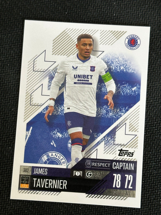 James Tavernier #382 Match Attax 24/25