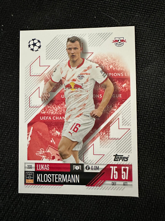 Lukas Klostermann #233 Match Attax 24/25