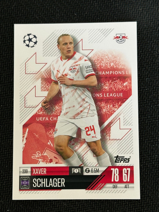 Xaver Schlager #239 Match Attax 24/25