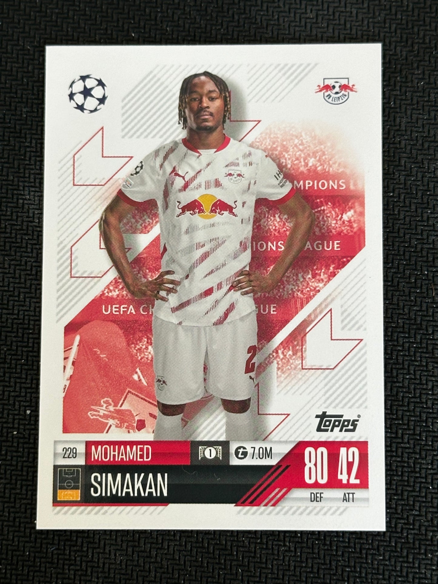 Mohamed Simakan #229 Match Attax 24/25