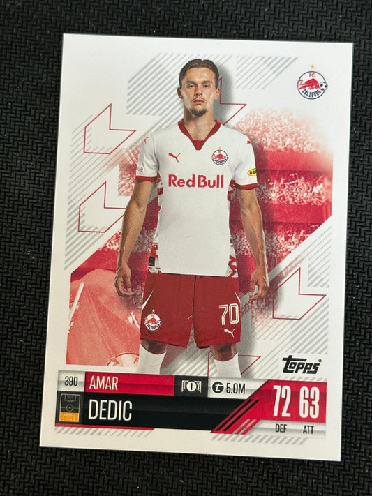 Amar Dedic #390 Match Attax 24/25