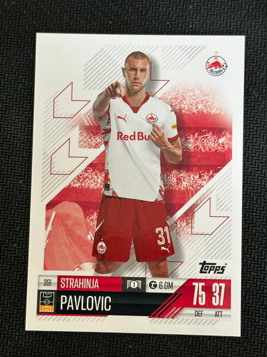 Strahinja Pavlovic #391 Match Attax 24/25