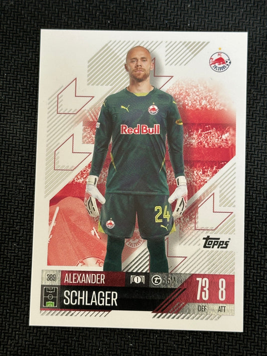 Alexander Schlager #389 Match Attax 24/25