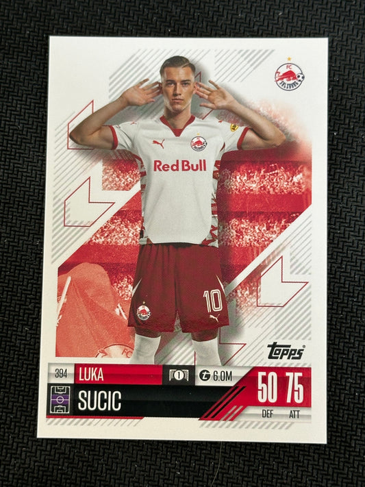 Luka Sucic #394 Match Attax 24/25