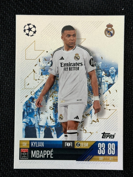 Kylian Mbappe #134 Match Attax 24/25