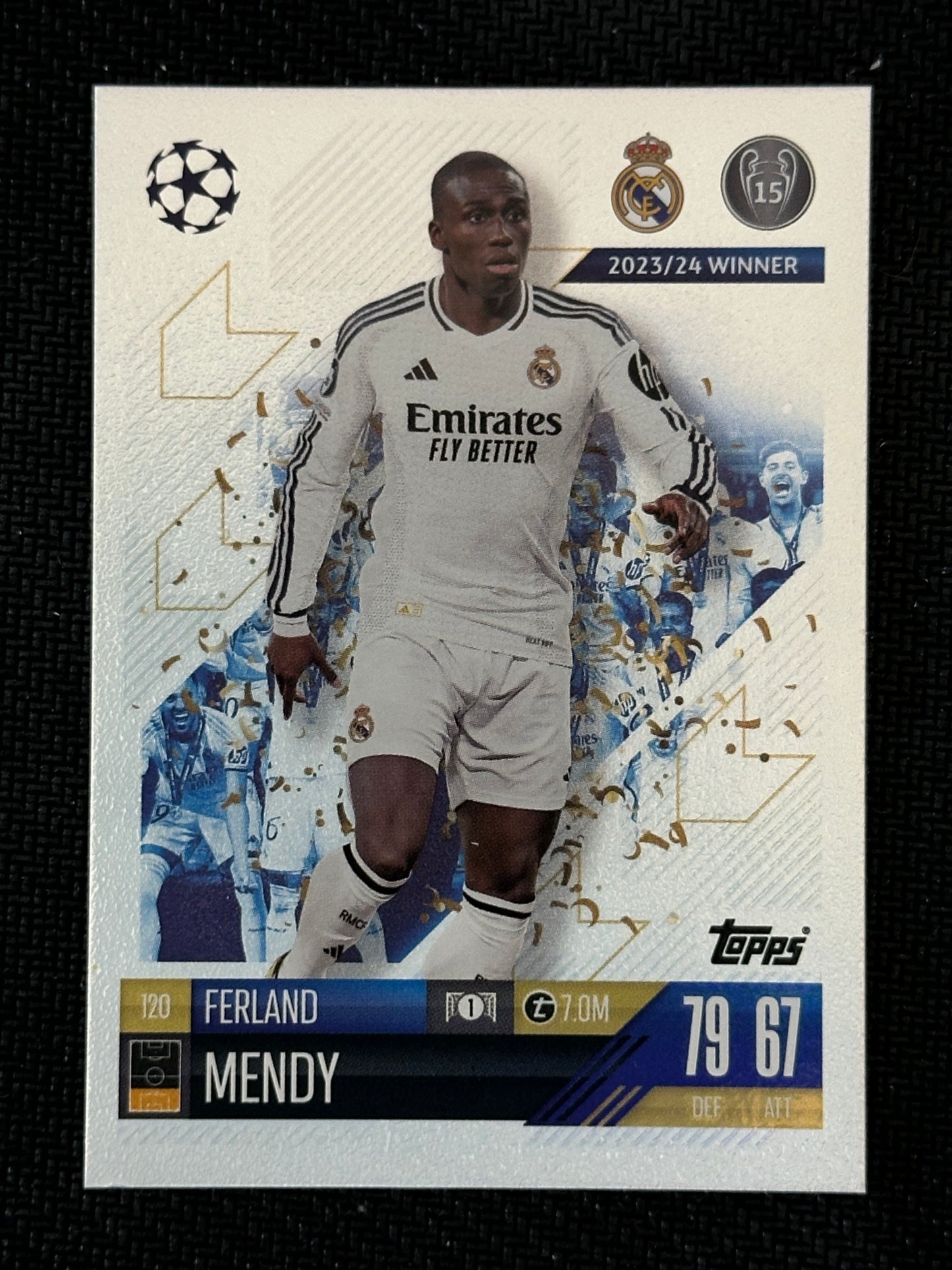 Ferland Mendy #120 Match Attax 24/25